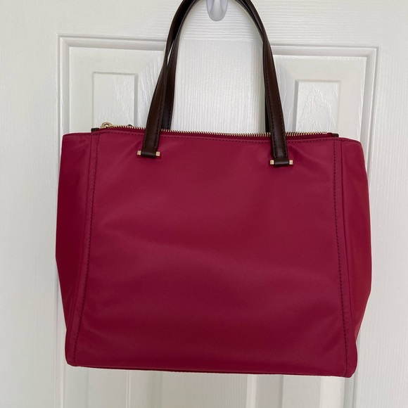 Kate Spade Dawn Satchel Magenta - Picture 2 of 8